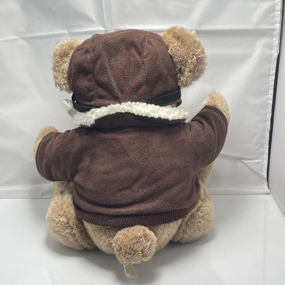 Vintage‎ 2003 Dan DeeWright Brothers 100th Anniversary Plush Bear Pilot Tested